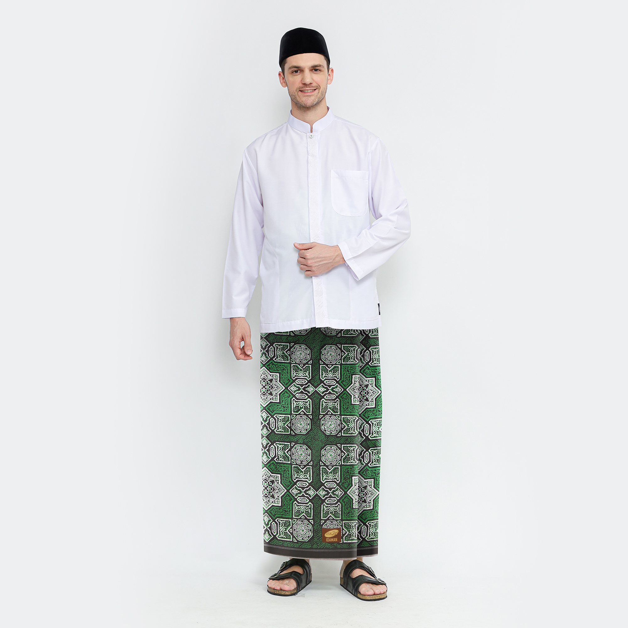 ATLAS Sarong Lungi Idaman 053 BHS Motif Asia & Pacific Islands Clothing