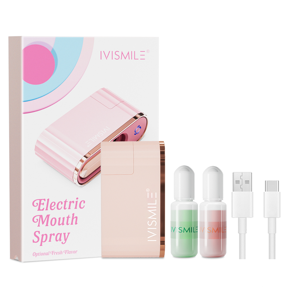 Portable Electric Cool Mint Breath Mouth Clean Breath Spray Breath Spray Remove Sleepiness Fresh Gas