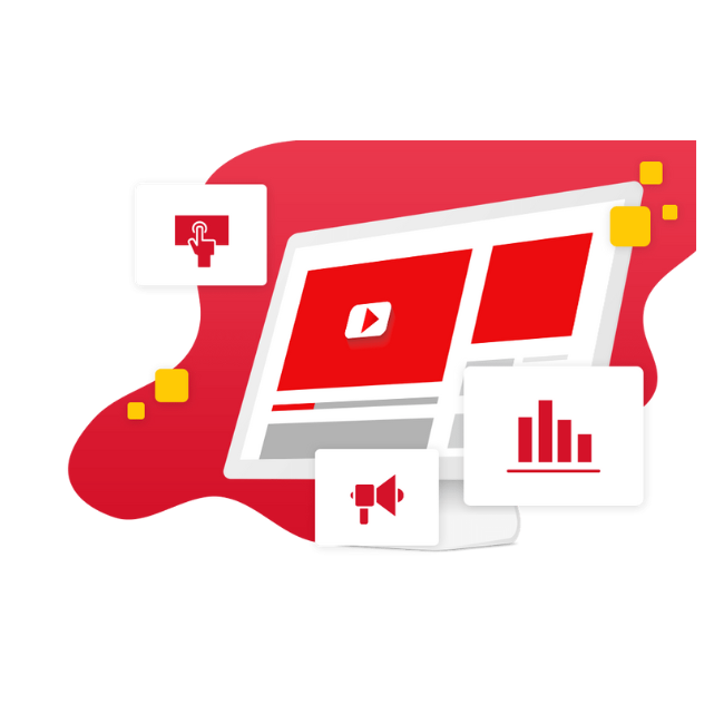 Рекламный сервис YouTube с поддержкой 24*7