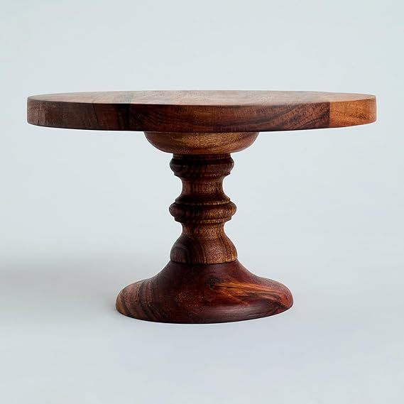 Modern cake Stand Wooden cake Stand Farmhouse mango wood natural finished cake stand for wedding and Christmas party decoration