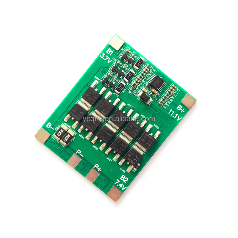 Защитная плата bms 3s 20a 25a 30a 40a для литиевой батареи 3,7 в
