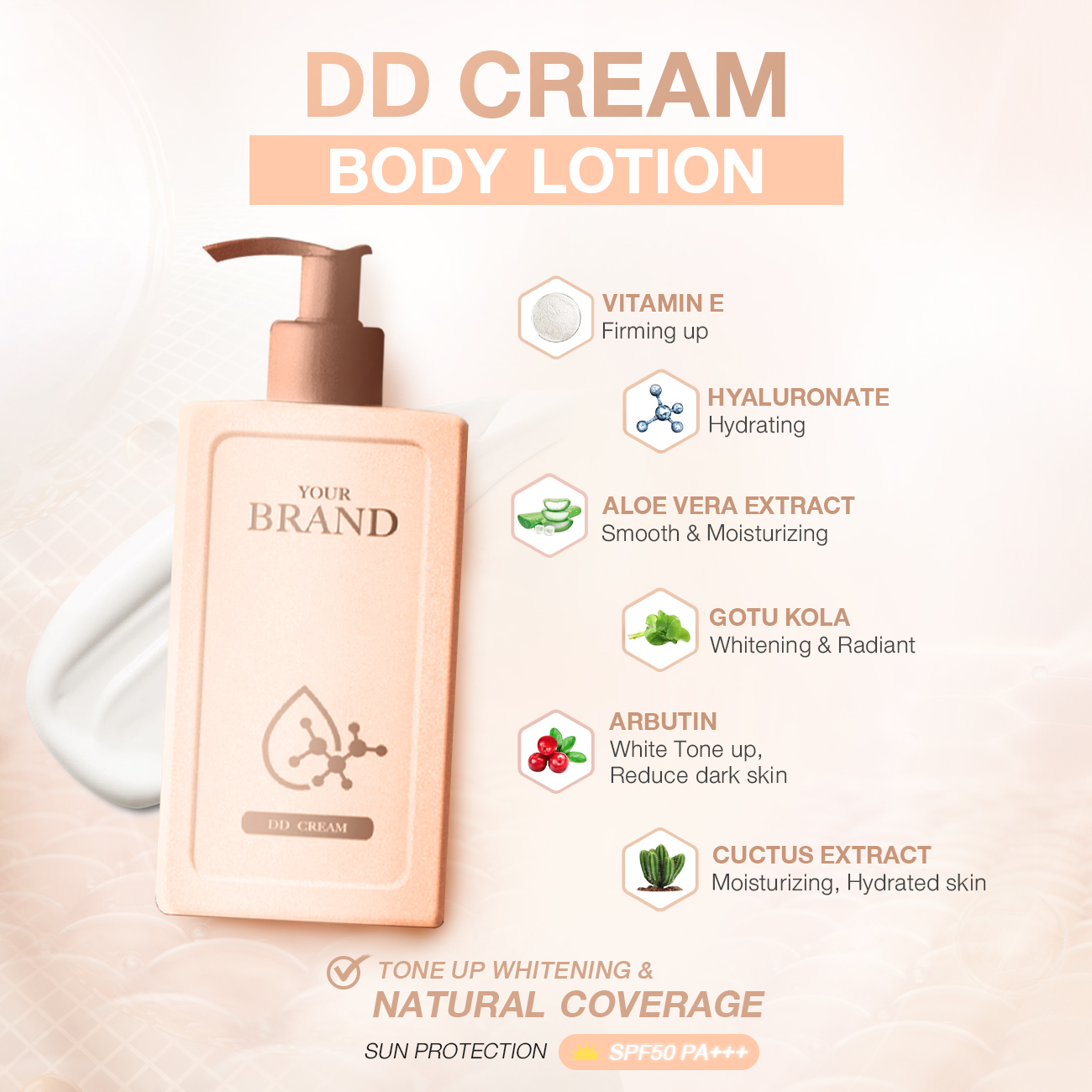 (OEM) DD Cream Body Lotion