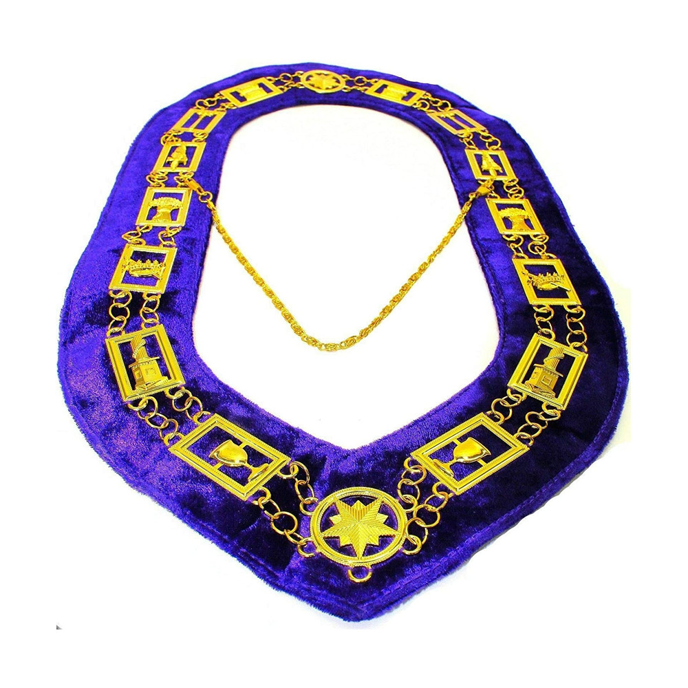 Высококачественный Прочный Многофункциональный ошейник-цепочка Masonic Regalia с индивидуальным дизайном