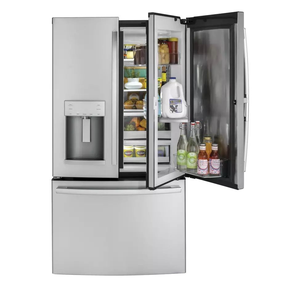 Лидер продаж для 28 cu ft 4 холодильника двери с сенсорным экраном из нержавеющей стали