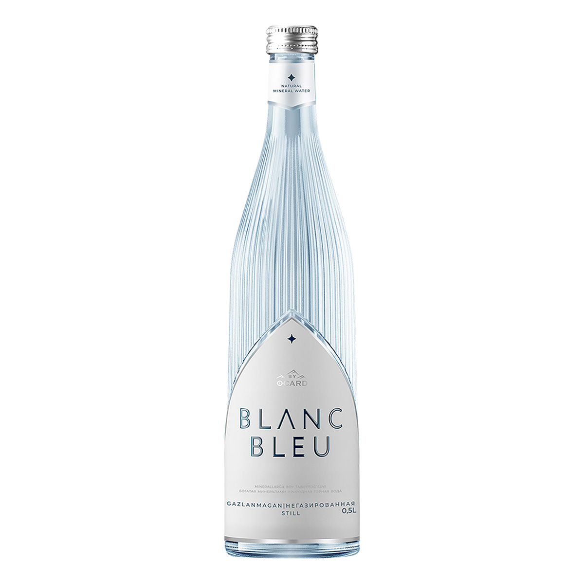 Blanc Bleu все еще 500 мл, обогащенный полезными минералами и питательными веществами, проходит естественный процесс очистки