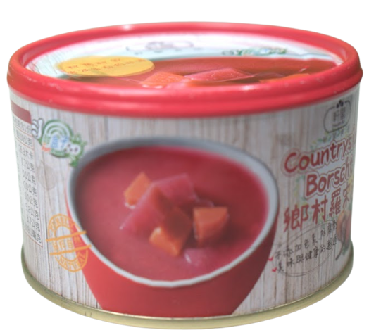 Консервированный суп Borscht с естественным вкусом
