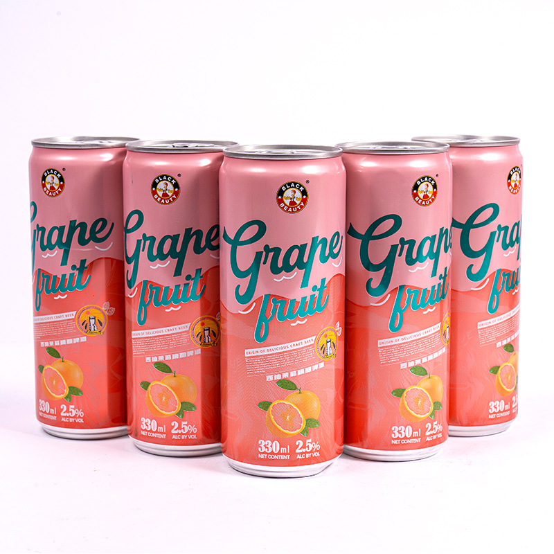 Manufacturer Cherry fruit Beer 330ml Private Label Alcoholic Beverages Filling OEM