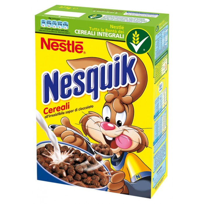 Продажа хлопьев Nestle Nesquik