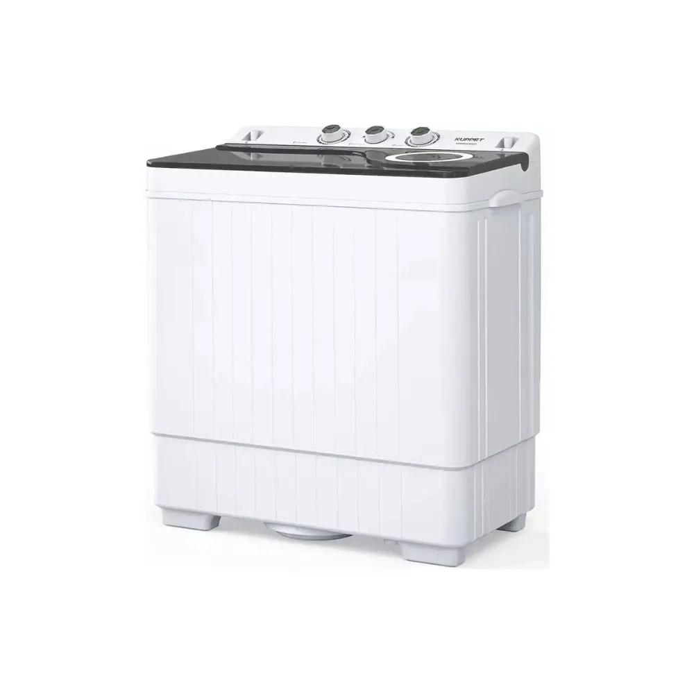 NEW KUPPET Compact Twin Tub Portable Mini Washing Machine 26lbs Capacity