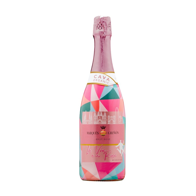 Высшее качество, Испания, бренд Cava de Grinon, втулка для вина из блестящей розы, 1 коробка содержит 6 бутылок по лучшей цене