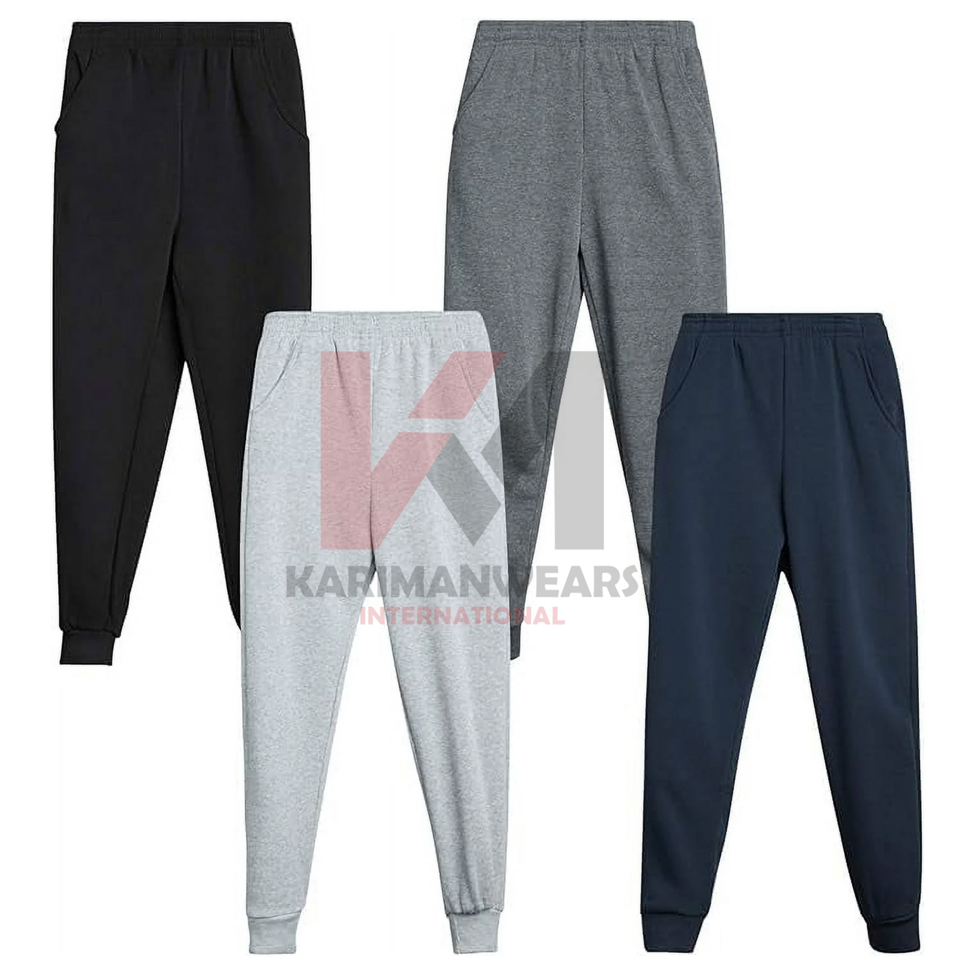 Wholesale Mens Pants & Trousers Men Casual Straight Wide Leg Pants Men's Cargo Pants and trousers oem branding