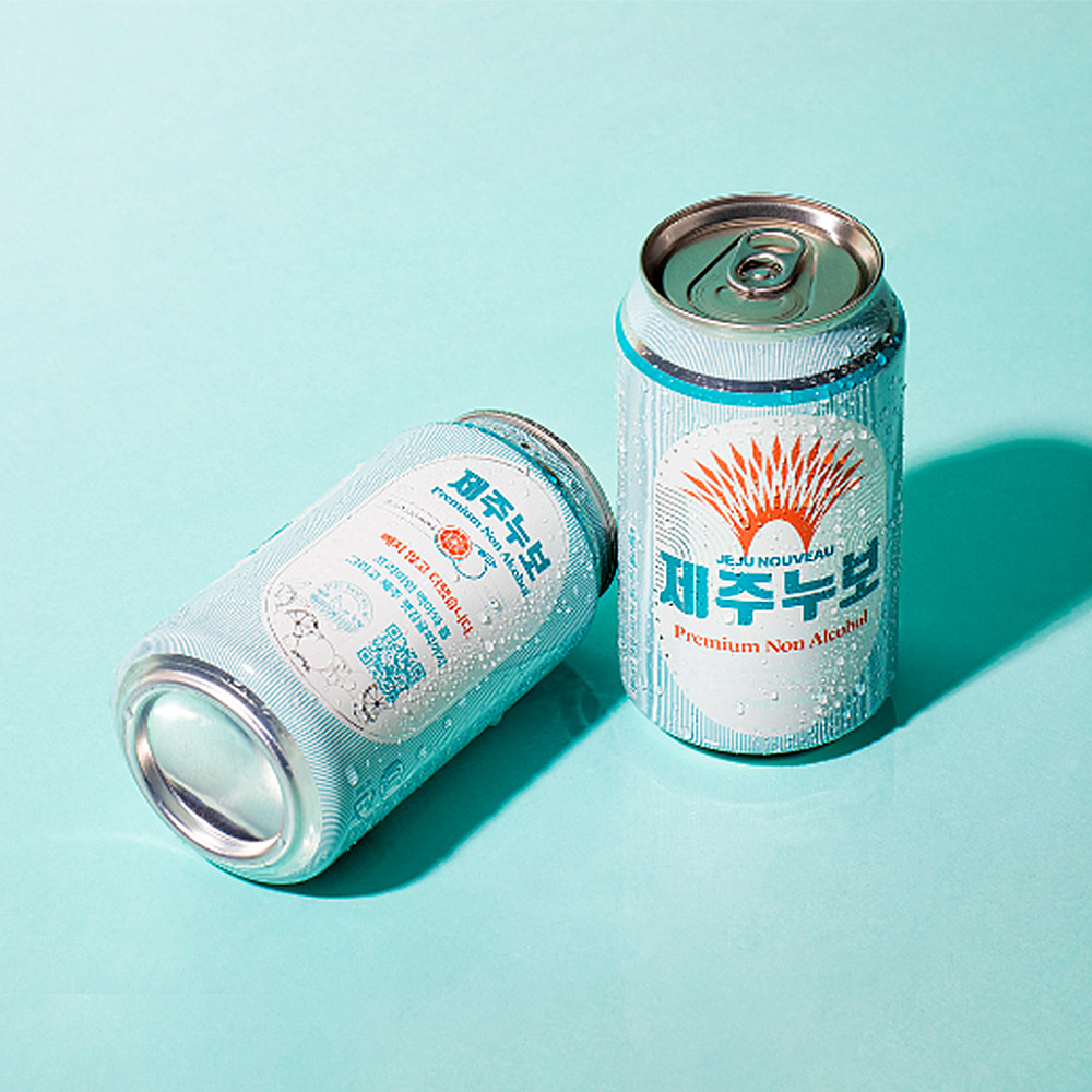 NonAlcoholic Drinks JEJU NOUVEAU 355ml Trendy Liquor Sensual Packaging Characterized by a Deep and Rich Taste