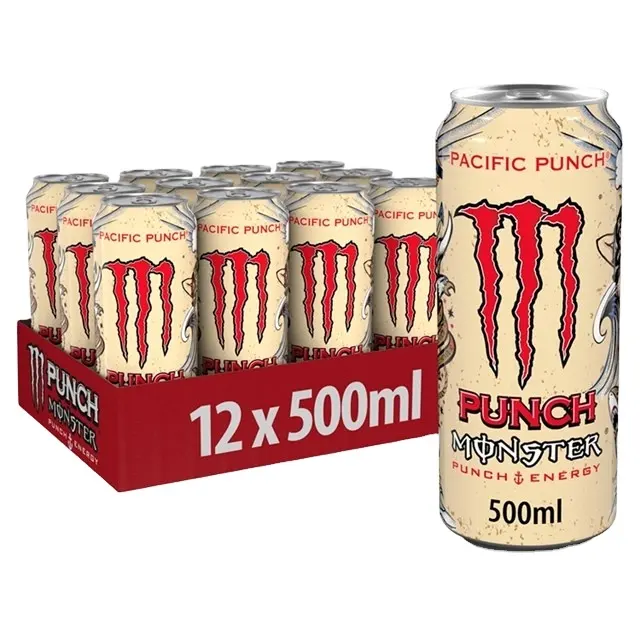 Емкости для энергетического напитка Monster 500 мл (24 шт. в упаковке)-энергетический напиток Monster, все ароматы
