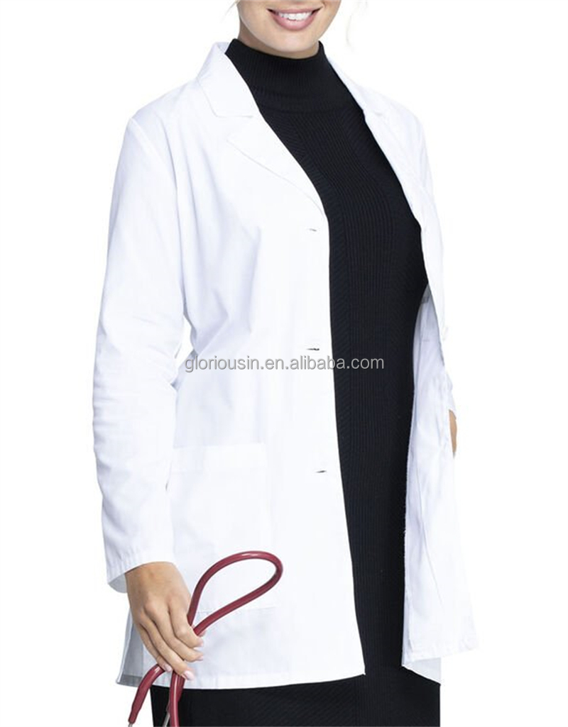 GloriouIn Female Labcoat Nurse Stretch Doctor Uniforms Nursing Uniform Jogger Nurse Hospital Wear Wholesale Medical Uniform