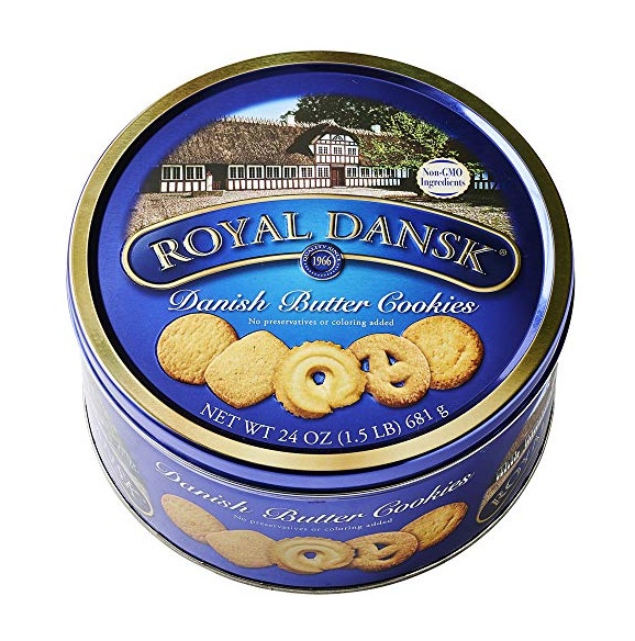 Печенье с Датским маслом Royal Dansk, банка 12 унций