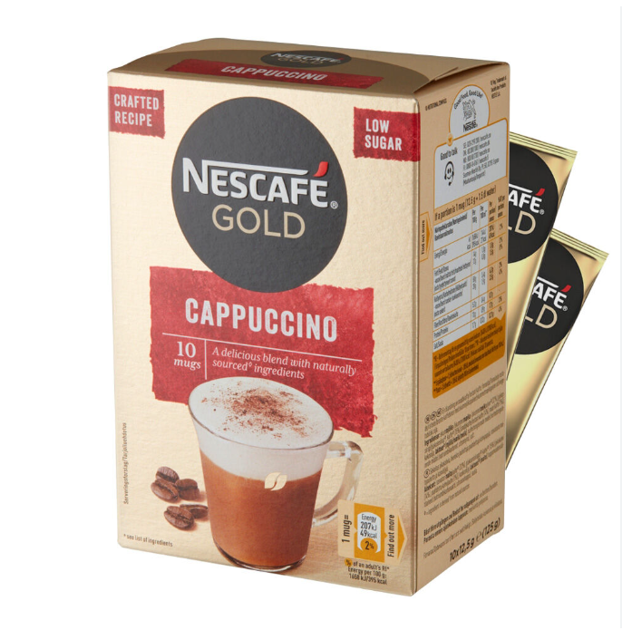 Wholesale Nescafe Gold Cappuccino Coffee Sachet Nescafe Gold Instant Coffee 200g Cheap Price For Sale