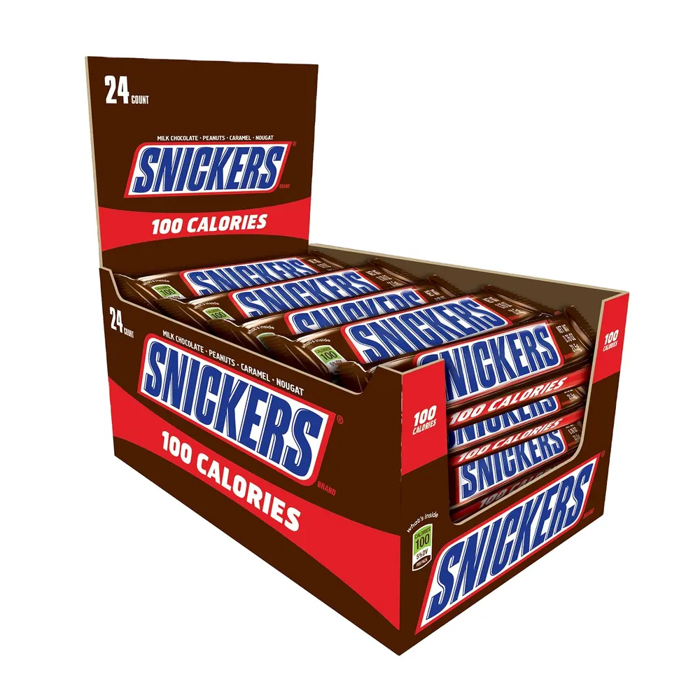 Конфеты Snickers с шоколадным покрытием и орехами для летнего сезона