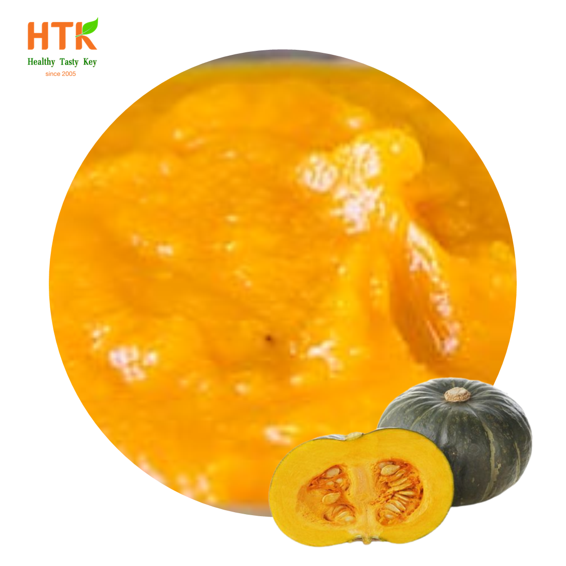 Горячая Распродажа 2022, замороженная KABOCHA, японские тыквы, пюре, сделано во Вьетнаме, завод HTK FOOD для продуктов питания и напитков