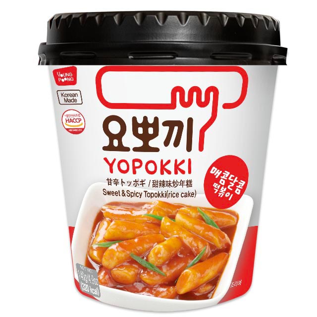BAGIS 3 yopokki сладкий и пряный topokki, готовые к употреблению в пищу, Производство Корея, Корейская кухня, K-FOOD, легко шеф-повар, готовить легко
