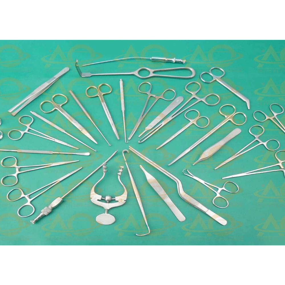 Ear Set of 41 Instruments Surgical ENT Customized Medical Surgery Instruments Orthopedic Stainless Steel Tools