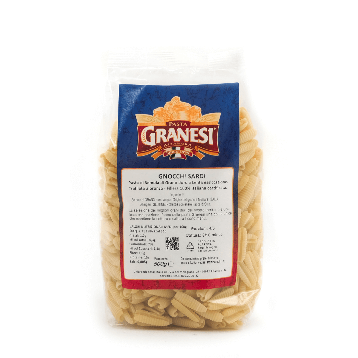 Высококачественная итальянская паста Gnocchi 500 г для продажи