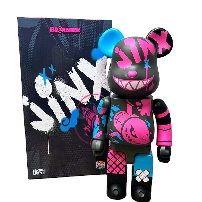 Игрушечный медведь Bearbrick, OEM ODM 1000 1000%, форма, пустые статуи 400%, игрушка «сделай сам», kaw 70 см, 28 см, оптовая продажа, корпус из 400 пластика bearbrick