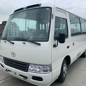 Подержанная модель автомобиля на 1-30 места для Toyota Coaster