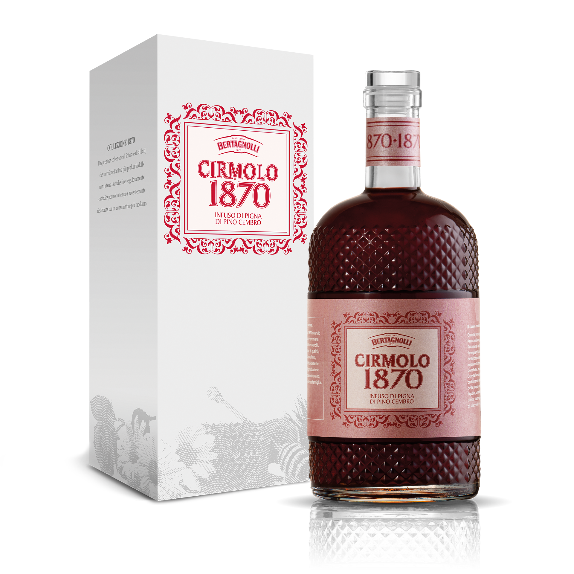 Высококачественный инфузионный ликер Cirmolo 1870, ликер Zirbel 700 мл, 70cl spirit, Сделано в Италии, сахар