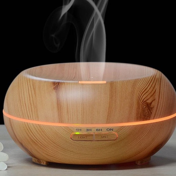 Portable aromatherapy essential oil diffuser