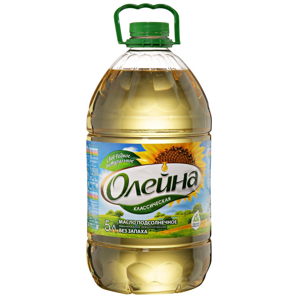 Рафинированное подсолнечное масло