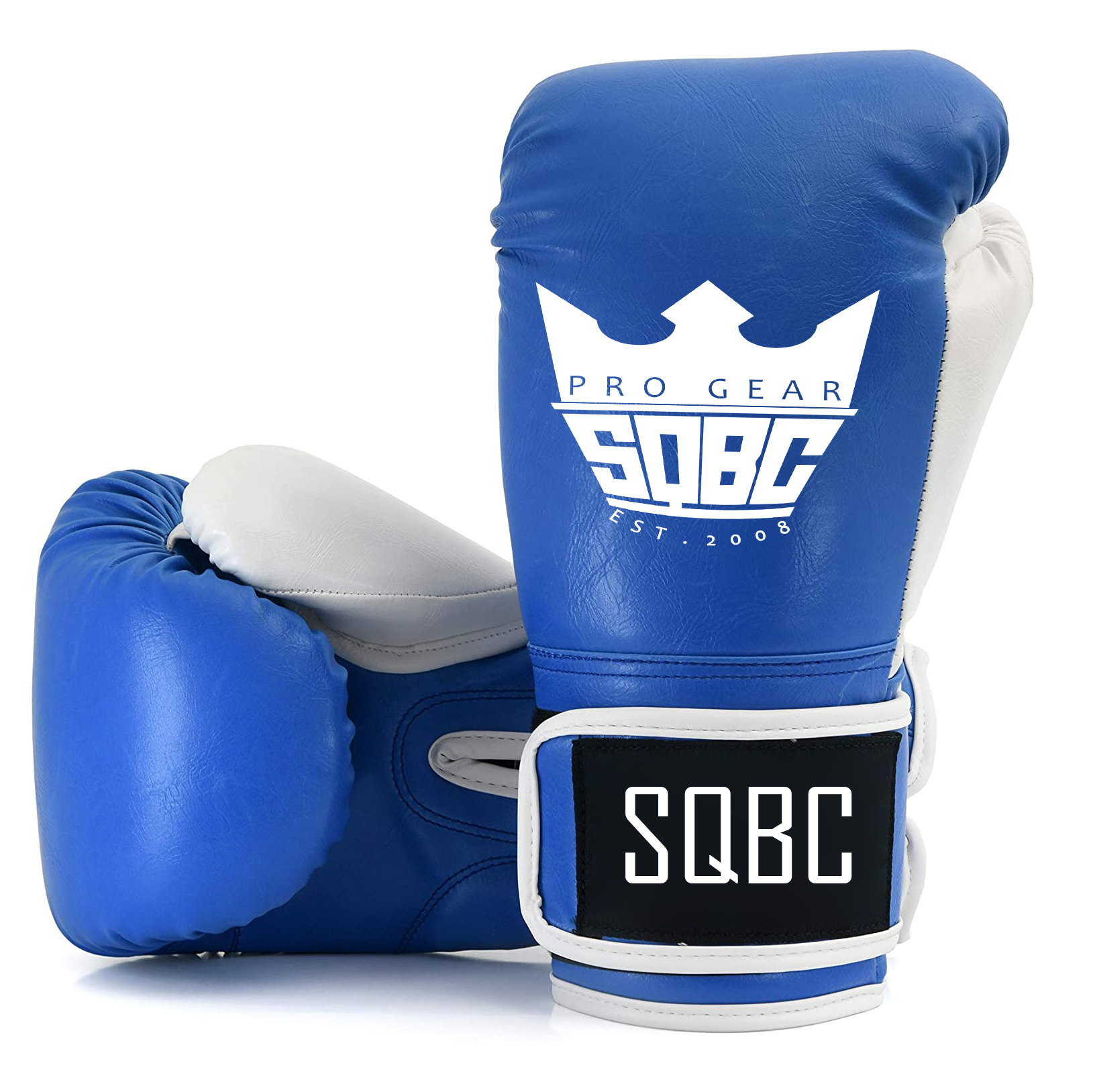 OEM White Blue Training Boxing Gloves Best Boxing Bag Gloves & Kids Training Gloves For Boxers & Boxeo