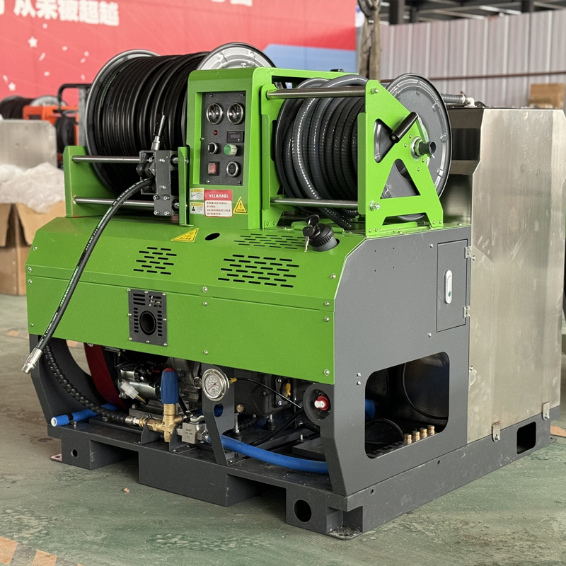 Amjet vehicle mounted sewer jet 300bar 40lpm for industrial and municipal pipeline cleaning
