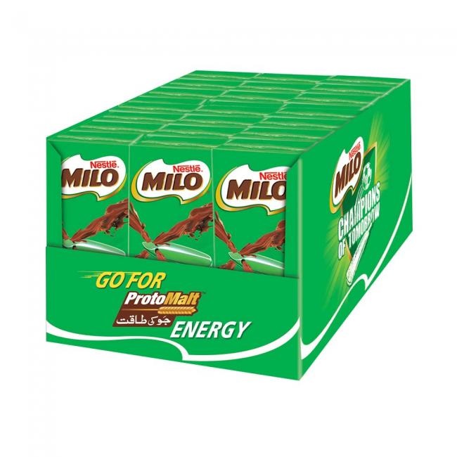 NESTLE MILO PROTO солодовый энергетический пищевой напиток 180 мл