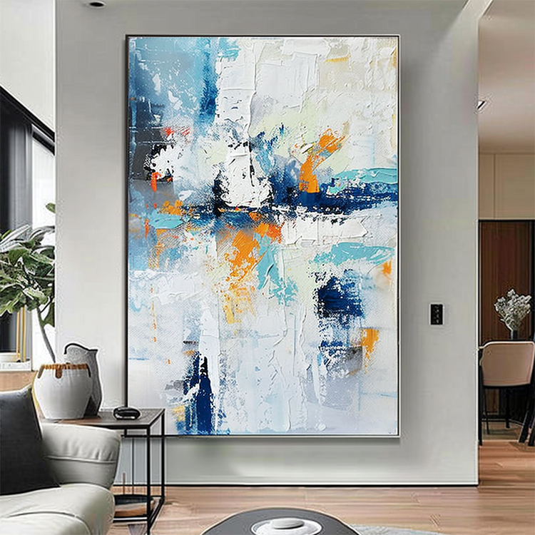 Abstract Extra Large Wall Art Canvas Acrylic Paints Art Deco Landscape Painting For Home Decoration