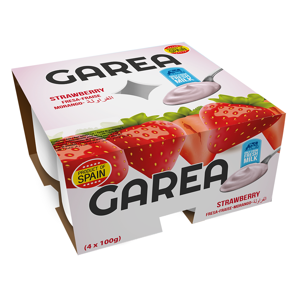 Йогурт GAREA 4x100 г клубника