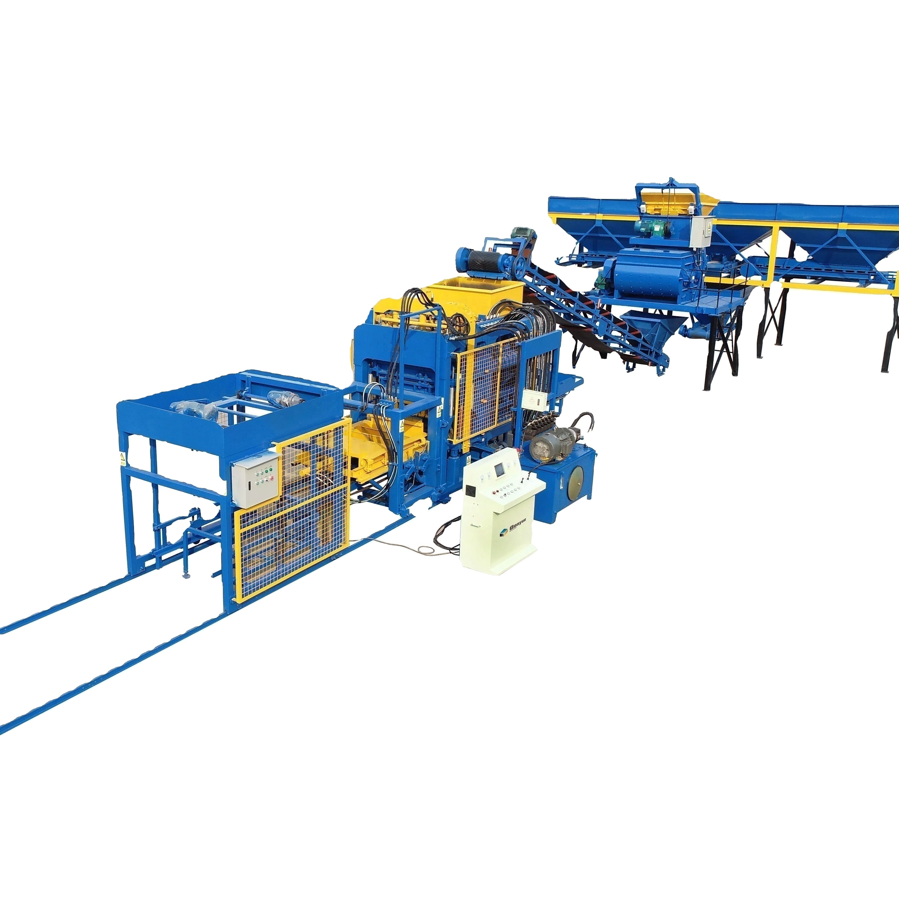 Equipment for production concrete cement for building material blocks bricks making machine