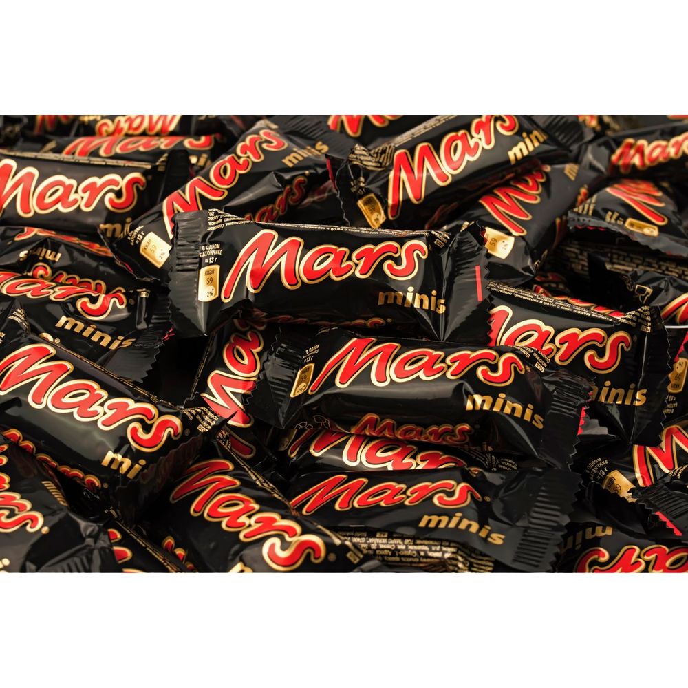 Шоколадные батончики Mars, 47 г, коробка из 24 батончиков, упаковка для конфет, упаковка еды, твердые печенья, разноцветные кондитерские изделия, форма для веса, полка