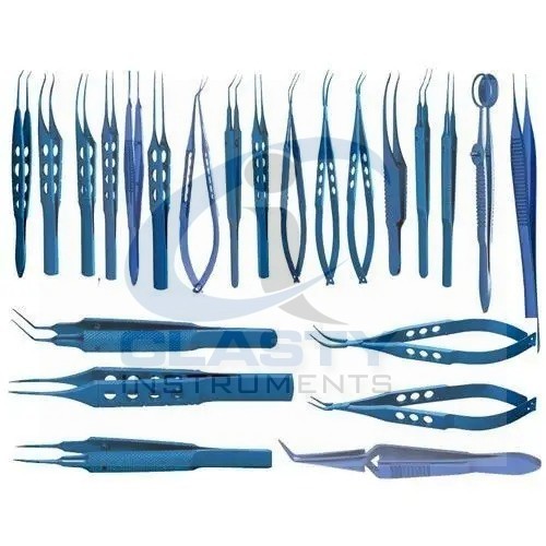 STAINLESS STEEL MANUAL MICROSURGERY INSTRUMENT SET OPHTALMIC EQUIPMENT FOR CATARACT SURGERY THE BASIS OF SURGICAL INSTRUMENTS
