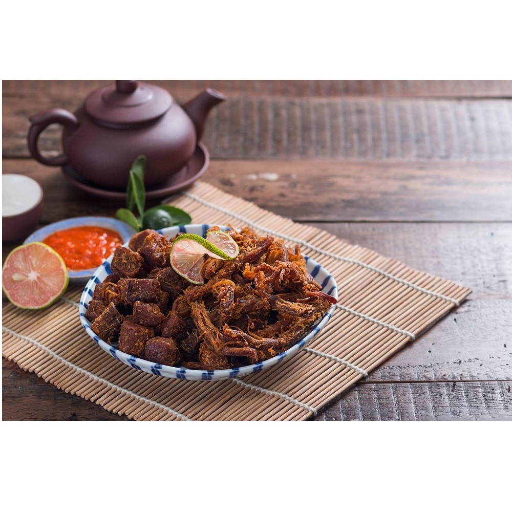 Оптовая продажа, индивидуальные блюда Yummy Sweet Jerky Instant Food, закуски со вкусом вкусной сухой говядины, сделано во Вьетнаме