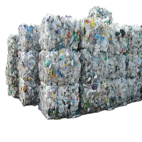 Recycling waste plastic PET waste pet bottle scrap for sale.