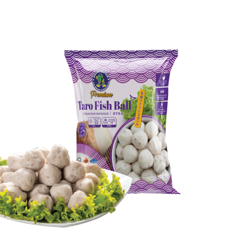 Premium Nikudo Taro Fish Ball 100g with Carefully Molded Into Enjoyable Shapes and Sizes Perfect for Hotpot