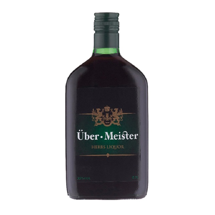 Доступная цена, высококачественный ликер Ubermeister Licor de Hierbas с 35.5% высоким содержанием алкоголя для оптовых покупателей