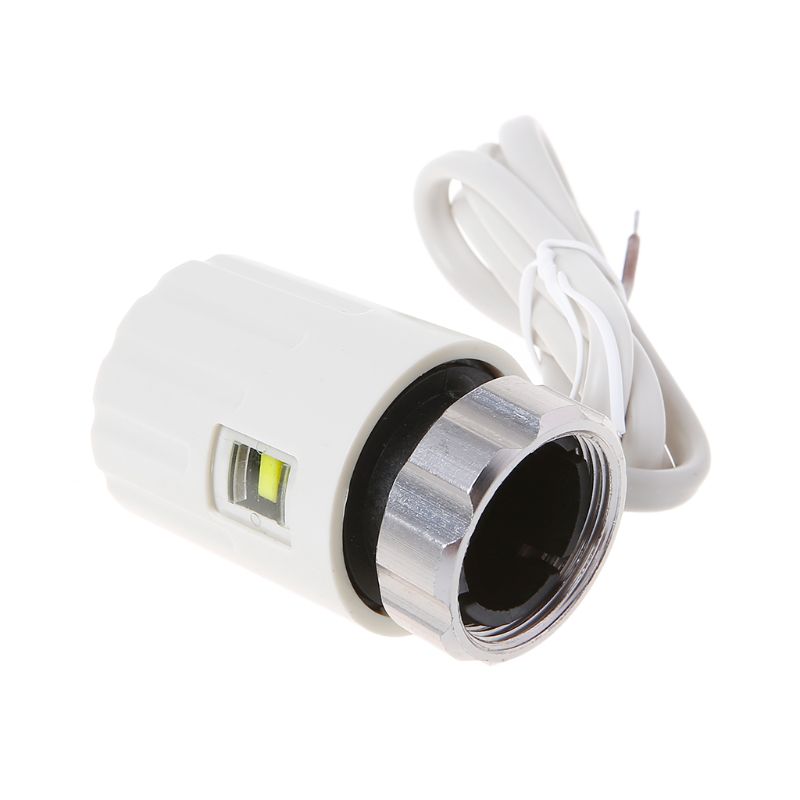 Normally-closed thermal actuator with end switch
