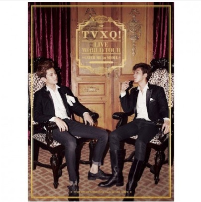 Лидер продаж, Официальный Альбом KPOP, корейский IDOL Boy Group TVXQ! Живой альбом The 4th World Tour Catch Me в Сеуле 2CD