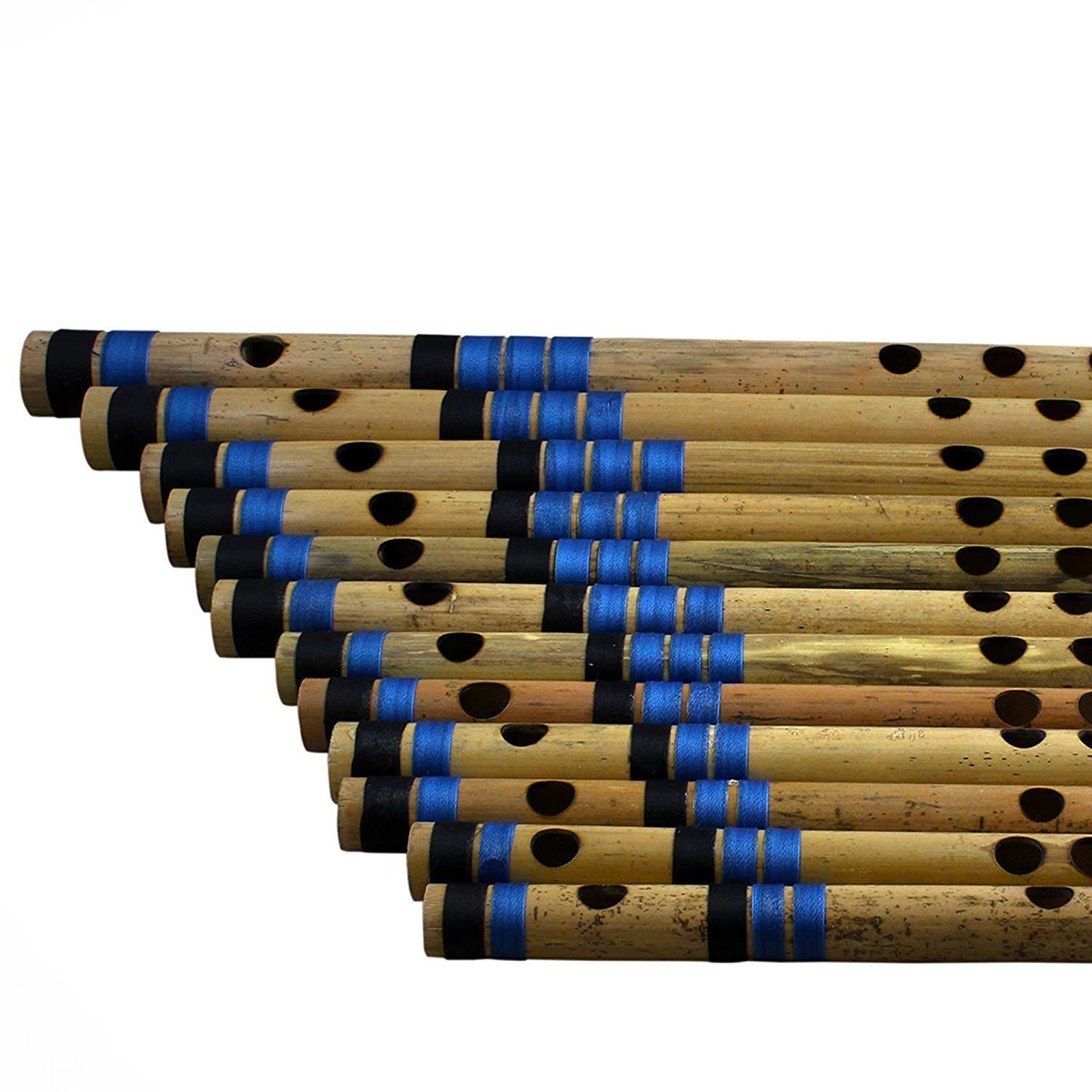 13 шт. Bansuri набор, бамбуковые индийские канавки в коробке
