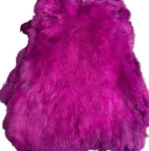 Dyed Rabbit Fur Pelt