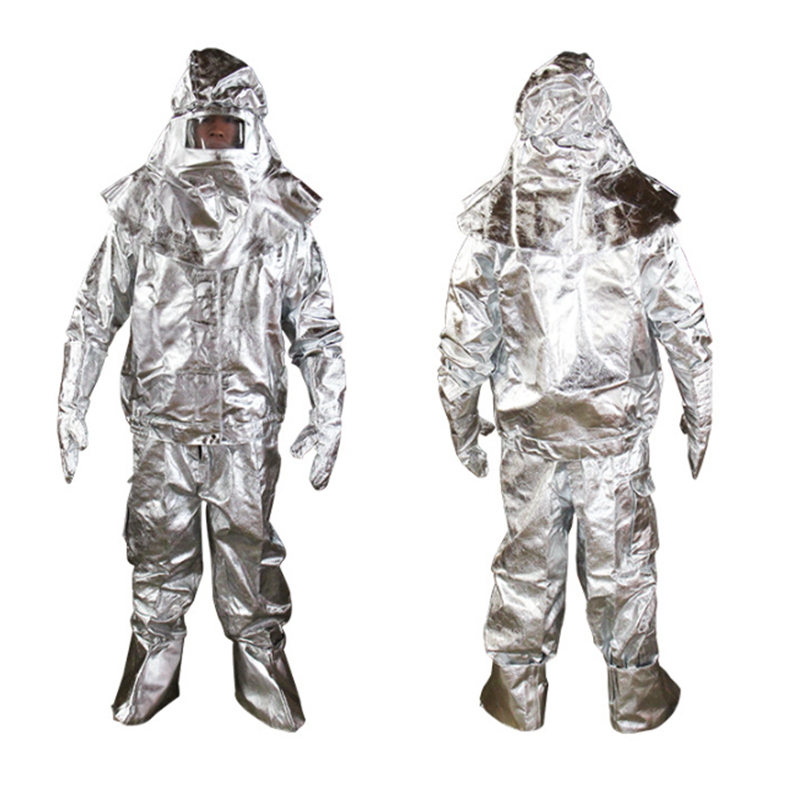 Wholesale High Temperature resistant suit aluminized fire performance clothing