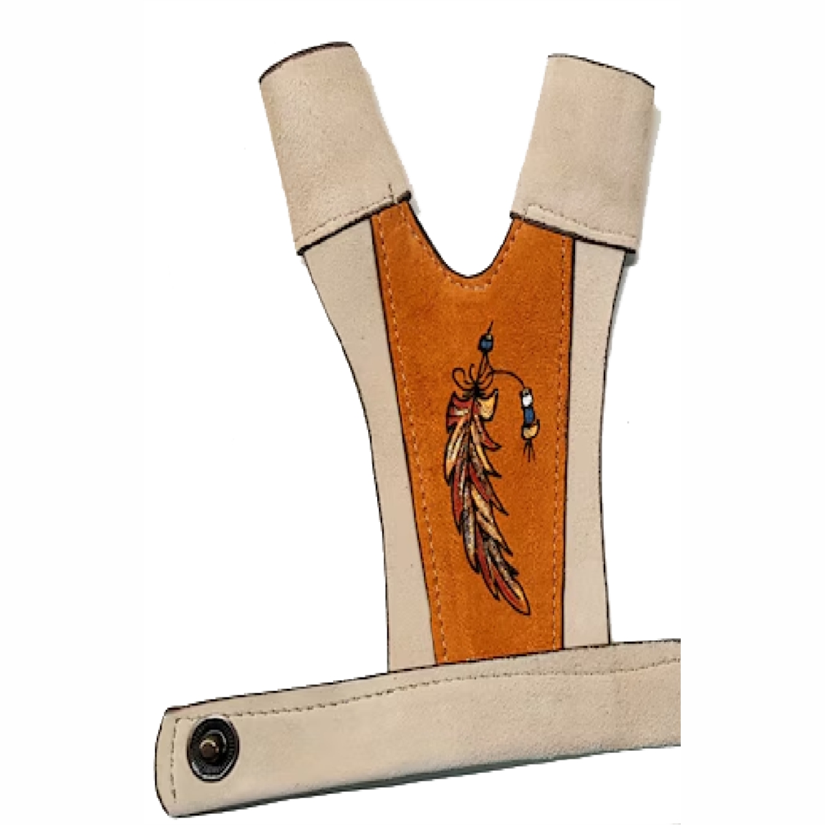 Outdoor 3 Fingers Archery Suede Leather Gloves Black Color Protective Shooting Gloves for Left and Right Hand Archer