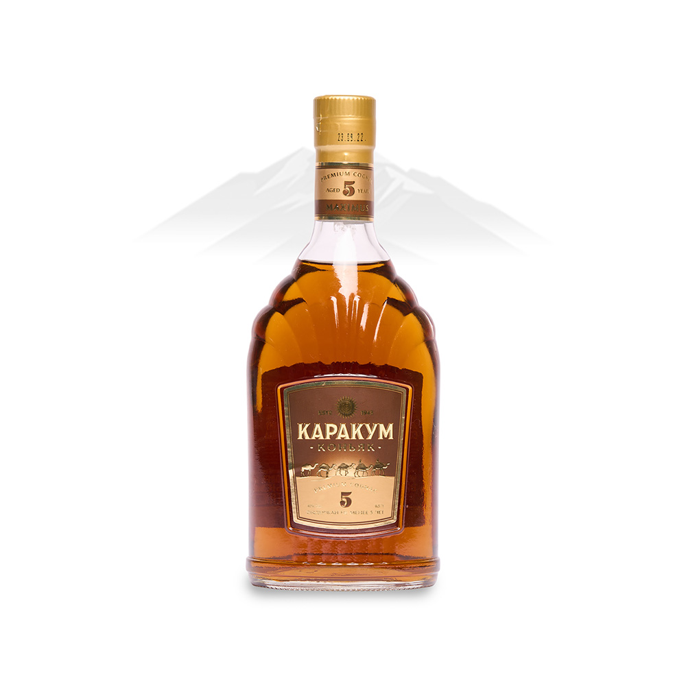 100 % quality Brandy Karakum 500 ml worldwide shipping
