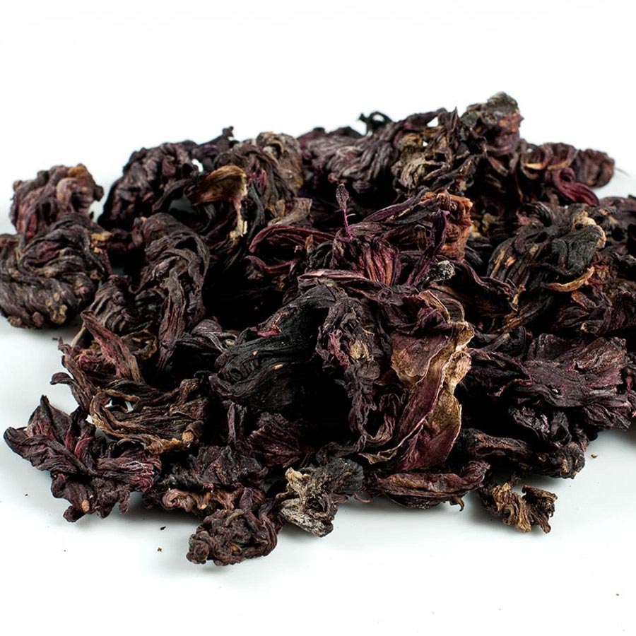 Сухой красный чай Roselle, гибискус, органический сушеный цветочный чай гибискуса, Травяные сушеные цветы гибискуса